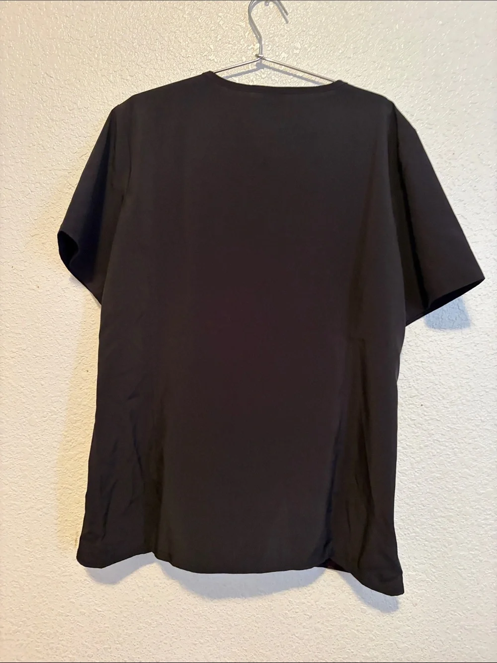 Disney Black and Purple Short Sleeve Tee with Frozen Sisters Graphic